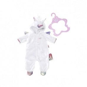 Одежда для куклы Baby born – Теплый комбинезончик Единорог (Zapf Creation, 824-955)