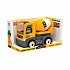 Строительный грузовик-бетономешалка с водителем, 22 см  - миниатюра №1