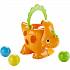 Развивающая игрушка - Fisher Price - Динозаврик - Играем с шариками  - миниатюра №4