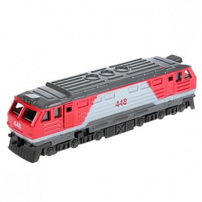 Локомотив, 15 см, инерционный, открывающиеся двери (Технопарк, SB-16-07-WB-1)