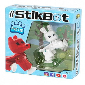Игрушка Stikbot - Фигурка питомца, 6 видов (Zing, TST622-2)