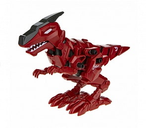 Сборная модель RoboLife - Робо-велоцираптор, бордовый, 46 деталей (1Toy, Т19092)