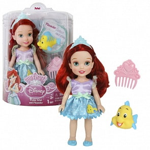 Кукла-малышка с питомцем серии Принцессы Дисней, Disney Princess (Jakks Pacific, 754910)