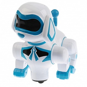 Робот-собака свет + звук, разные цвета (B1705980) (ассортимент)