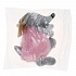 Игрушка мягкая с музыкальным чипом - Мышка в розовом, 16 см.  - миниатюра №1