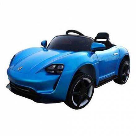 Электромобиль - Porsche Sport QLS 8988, синий, свет и звук 