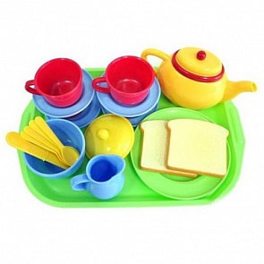 Игровой набор для чая, 20 предметов (Playgo, Play 3120veg)