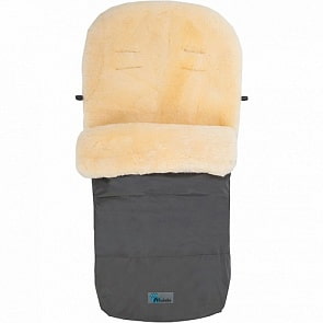Зимний конверт MT2200-LP Lambskin-Footmuff, dark grey (Altabebe, MT2200-LP_Dark Grey 64)