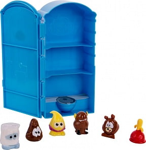 Мульти набор с 6 фигурками в комплекте - Туалетная кабинка (Basic Fun, 71260)