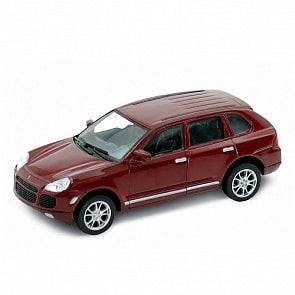 Машинка коллекционная Porsche Cayenne Turbo, масштаб 1:34-39 (Welly, 42348)