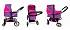 Кукольная коляска, цвет фиолетовый и фуксия  - миниатюра №2