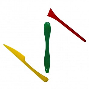 Стеки для лепки, пластиковые, 3 штуки (Jovi, 9)