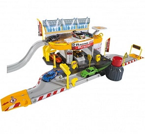 Питстоп CREATIX с 1 машинкой в комплекте (Majorette, 2050011)