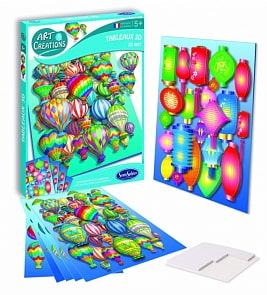 Набор для детского творчества - Монгольфьеры. Бумажные фонарики (SentoSpherE, 2023k)