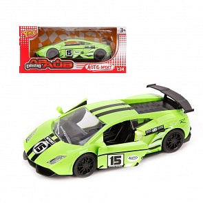 Инерционная машинка, открываются двери, 1:34 (Yako Toys, M7063) (ассортимент)