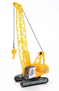 Гусеничный кран Горстрой, металлический, с подвижными элементами (Технопарк, 15293BLBsim)