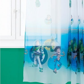 Тюль - Toy Story, белый (ТАС, GS0445)