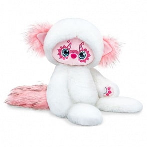 Мягкая игрушка из серии Lori Colori – Юки, белый, 30 см (Budi Basa, LR30-04)