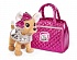 Плюшевая собачка Chi-Chi love - Гламур с розовой сумочкой и бантом, 20 см  - миниатюра №1