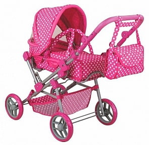 Коляска для кукол - трансформер Buggy Boom Infinia, классическая, цвет – А2 (Buggy Boom, 8458_color A2)