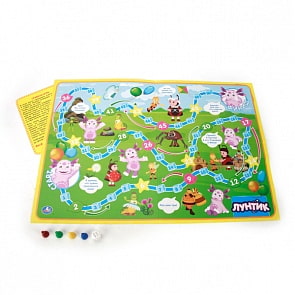 Настольная игра-ходилка – Лунтик, в блистере малого формата (Умка, 4690590104163sim)