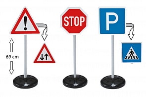 Big-Traffic-Signs - игрушечные дорожные знаки, высота 69 см. (Big, 1199) Big-Traffic-Signs - игрушечные дорожные знаки, высота 69 см. (Big, 1199)