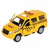 Машина металлическая УАЗ Patriot Такси, длина 12 см, открываются двери и багажник, инерционная  - миниатюра №1