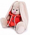 Мягкая игрушка - Зайка Ми малыш в жилетке с капюшоном, 15 см  - миниатюра №2