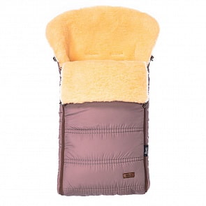 Конверт зимний меховой Nuovita Alpino Pesco, cappuccino/капучино (Nuovita, ALPP_2312)