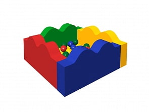 Сухой бассейн - Волна (Romana, ДМФ-МК-06.14.00)