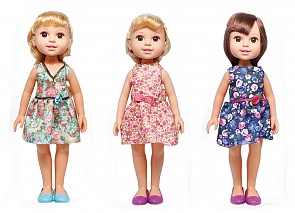 Кукла из серии Времена года, 35 см., 3 вида (Abtoys, PT-00677(WJ-A9020))