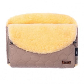 Муфта меховая для коляски Nuovita Polare Pesco Cappuccino/Капучино (Nuovita, NUO-mPOLP_2122)