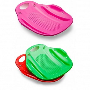 Ледянка пластиковая - Зимние забавы (1Toy, Т16250) (ассортимент)