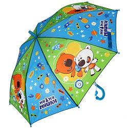Детский зонт Ми-ми-мишки 45 см со свистком (Играем вместе, UM45-MIMI-1) - миниатюра