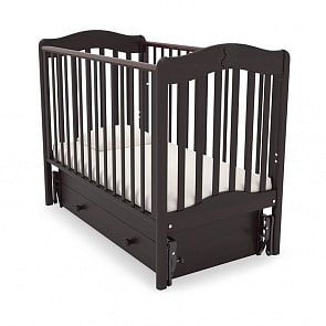 Кровать детская Гандылян К-2002-22м Ванечка маятник универсальный, махагон (Gandylyan, GAN-К 2002-22м_махагон)