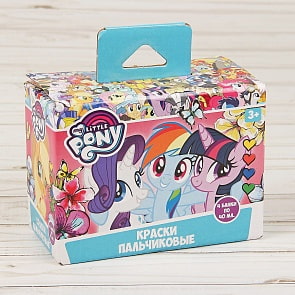 Краски пальчиковые – My Little Pony. 4 цвета (Centrum, 88478)