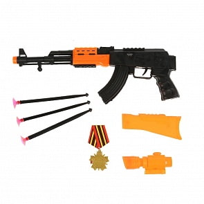 Автомат АК-47, стреляет пулями с присосками (Играем вместе, B1807397-R)