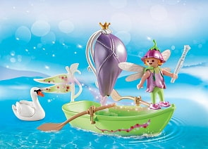 Игровой набор – Возьми с собой: Лодка феи (Playmobil, 9105pm)