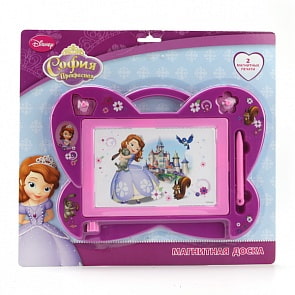 Магнитная доска «София Прекрасная» для рисования (Играем вместе, HS105-Rsim)