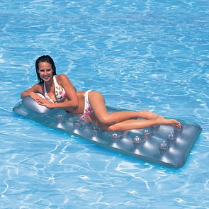 Матрац-бар надувной "18-Pocket Suntanner"(188х71см) 18 прозр. лунок (Intex, int58894NP)