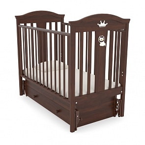 Кровать детская Гандылян К-2002-29м Даниэль маятник универсальный, орех (Gandylyan, GAN-К-2002-29м_орех)