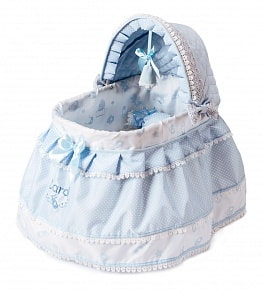 Кроватка для куклы – с балдахином. Кэрол, 52см (DeCuevas, 51122)