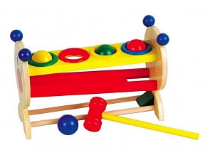 Горка с шариками (Мир Деревянных Игрушек, Д003)