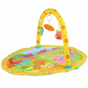 Коврик детский с погремушками (E632-H25160)