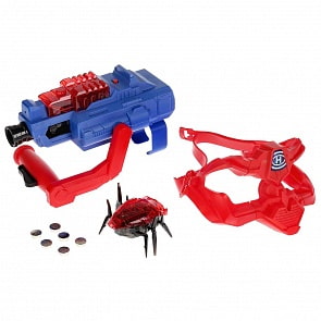 Бластер на батарейках, маска, жук-мишень, свет и вибрация (Играем Вместе, B1638150-R)