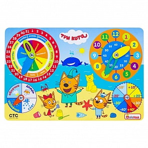 Бизиборд Три кота – Календарь Погоды (Алатойс, ЧС04)