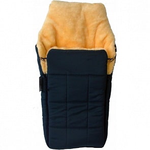 Зимний конверт из серии Baby Elite Daniel с овчиной, цвет – темно-синий (Baby Elite, 00-0007837_темно/синий)