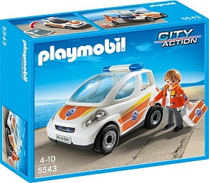 Игровой набор Береговая охрана: Машина первой помощи (Playmobil, 5543pm)