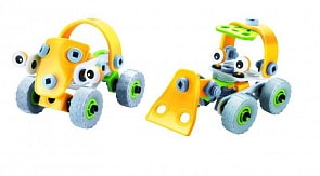 Конструктор гибкий – Транспорт 2 в 1, 56 деталей (Fun Red, FRCF004)