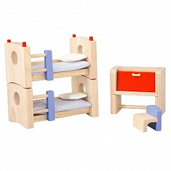 Набор мебели для детской комнаты (Plan Toys, 7304) - миниатюра